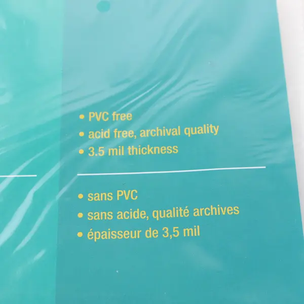 Staples Heavyweight Clear 4x6 Photo Pages Sleeves 10-Pack New