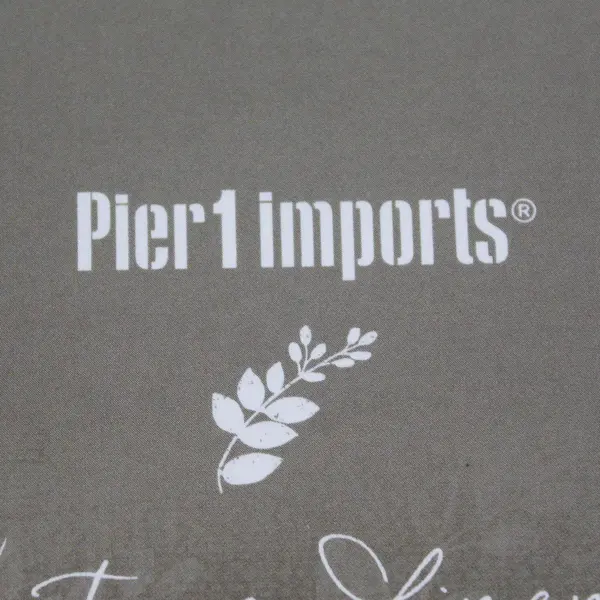 Pier 1 Imports Vintage Linens 3-Wick Scented Candle Glass Jar 14oz  New, No Box