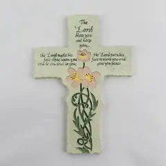 Inspirio Wall Cross The Lord Keep You & Bless You 2000 Zondervan