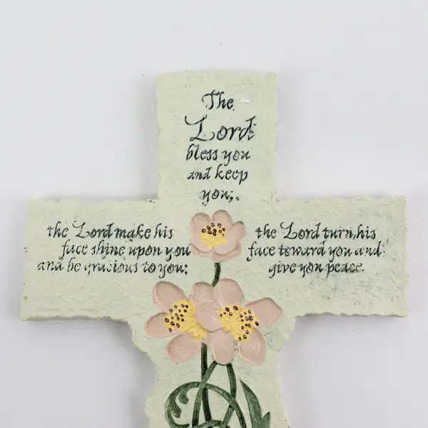 Inspirio Wall Cross The Lord Keep You & Bless You 2000 Zondervan