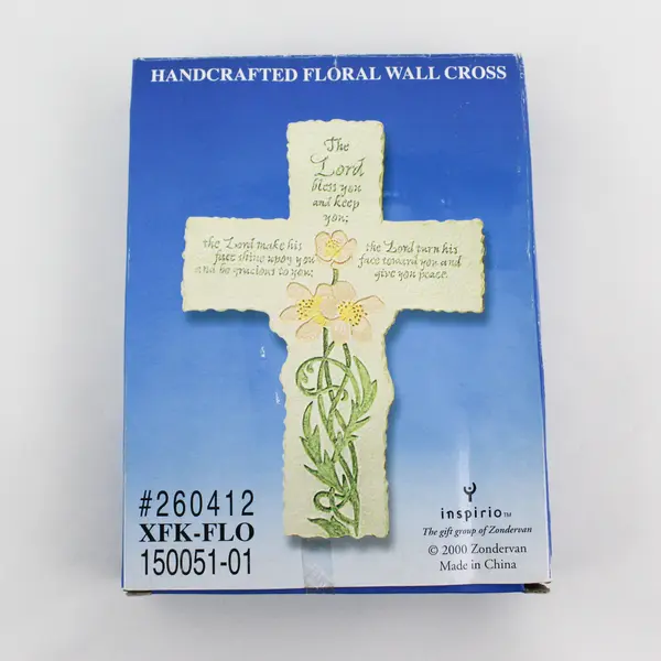 Inspirio Wall Cross The Lord Keep You & Bless You 2000 Zondervan