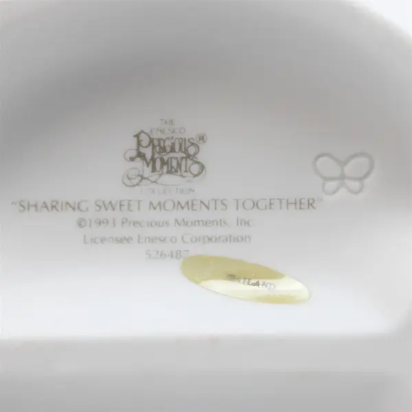 PRECIOUS MOMENTS Sharing Sweet Moments Together 1993 Butterfly Production