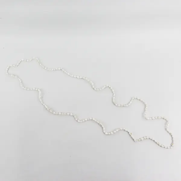 Lot of 3 Mini Conch and Cowry Beige and White Seashell Beaded Necklaces