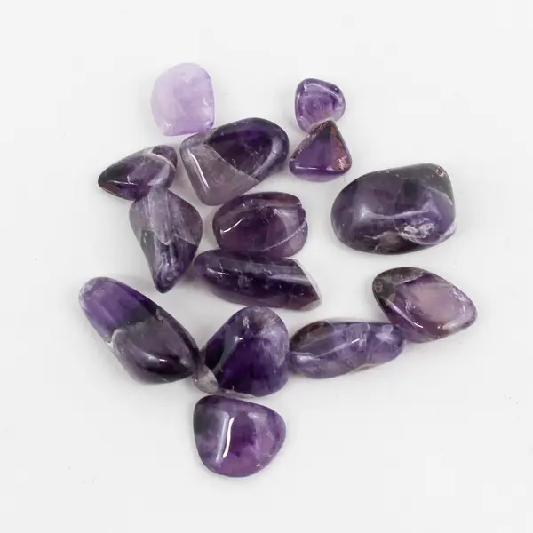 Lot of 14 Small Purple Amethyst Pieces 39g
