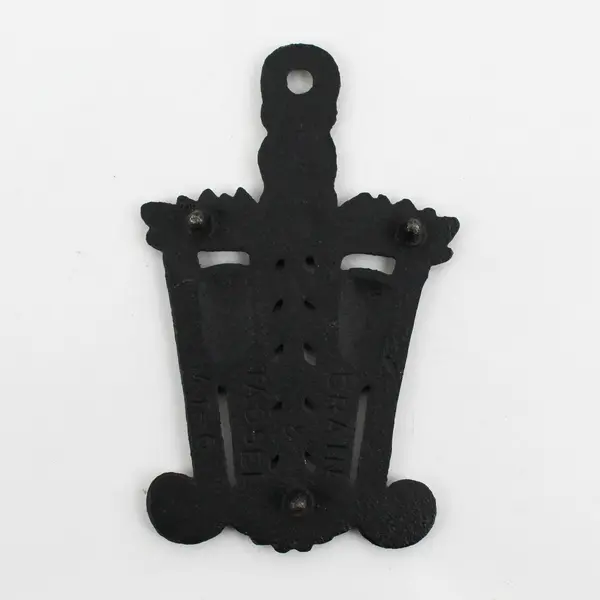 Vintage Griswold Grain & Tassel Cast Iron Folk Art Trivet 5"