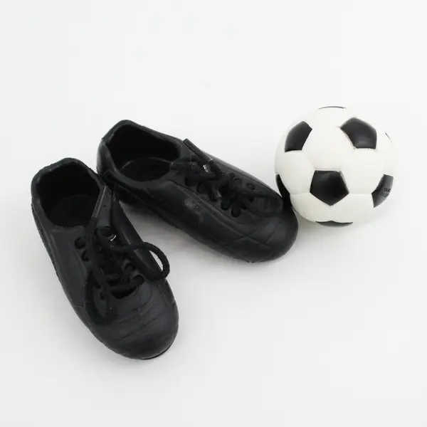 6 Pc Lot Our Generation 18" Doll Soccer Outfit and Accessories