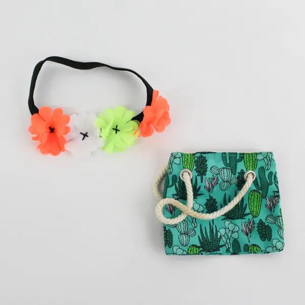 9 Pc Lot Our Generation 18" Doll Girl Vacation Outfit and Accessories