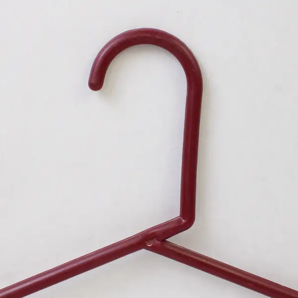 Mixed Lot of 10 Pink Plastic Pants Rod Clothes Hangers