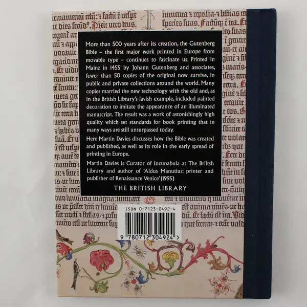 The Gutenberg Bible - Hardcover Davies, Martin