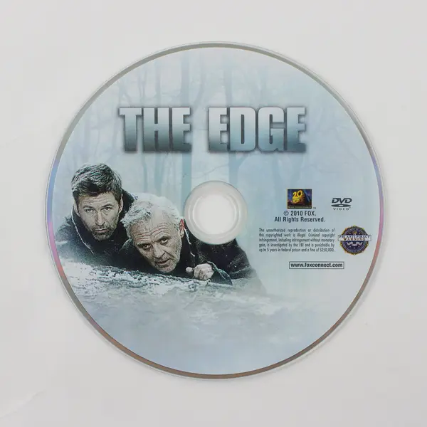 The Edge DVD, 1997 Anthony Hopkins Alec Baldwin
