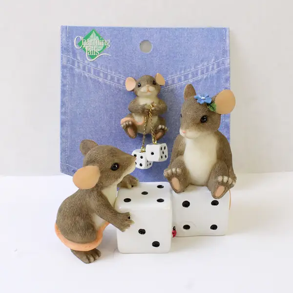 Charming Tails You're Worth the Gamble Fitz & Floyd  97/38 Exclusive