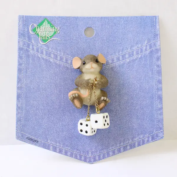 Charming Tails You're Worth the Gamble Fitz & Floyd  97/38 Exclusive