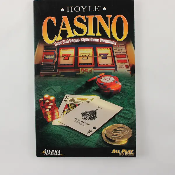 Hoyle Casino Book Over 350 Vegas Style Game Variations By Sierra Attractions Y2K