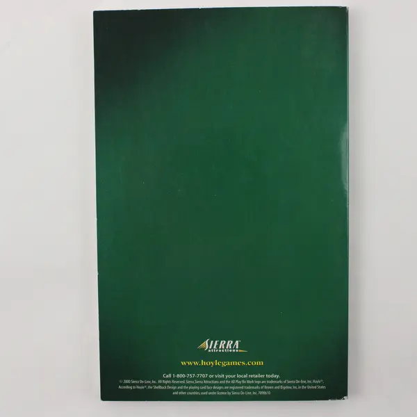 Hoyle Casino Book Over 350 Vegas Style Game Variations By Sierra Attractions Y2K