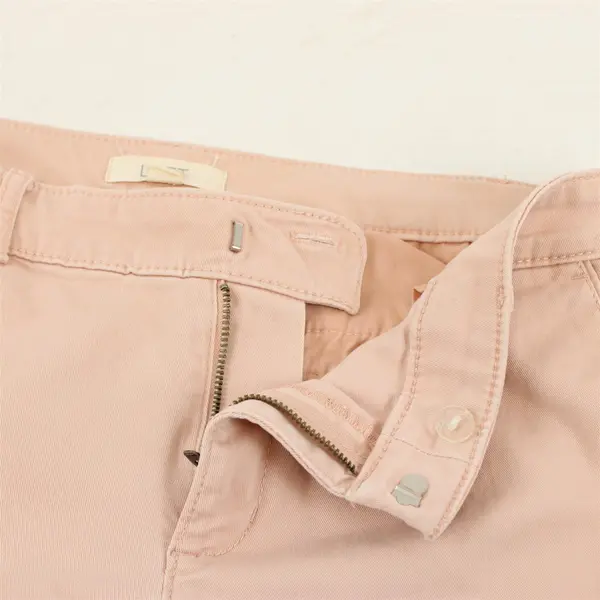 LOFT Ann Taylor Women's 12P The Perfect Straight Blush Pink Mid-Rise Chino Pants