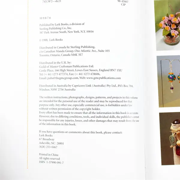 Beading From Necklaces to Napkin Rings Paige Blomgren 1998 PB Weekend Crafter 