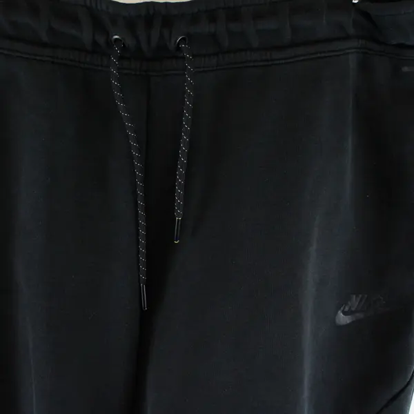 Nike Men's Black Fleece Drawstring Waist Jogger Sweatpants - CU4495-010 - FLAWED