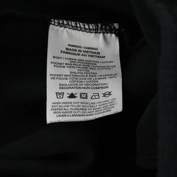 Nike Men's Black Fleece Drawstring Waist Jogger Sweatpants - CU4495-010 - FLAWED