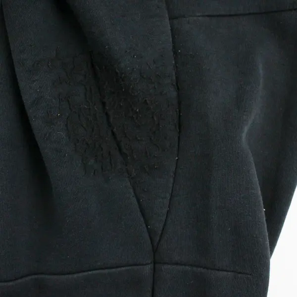 Nike Men's Black Fleece Drawstring Waist Jogger Sweatpants - CU4495-010 - FLAWED