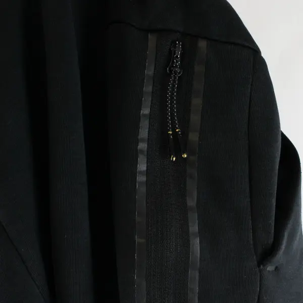 Nike Men's Black Fleece Drawstring Waist Jogger Sweatpants - CU4495-010 - FLAWED