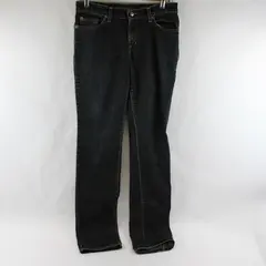 David Khan Women's 4 (30x34) Dark Wash Straight Leg Denim Jeans