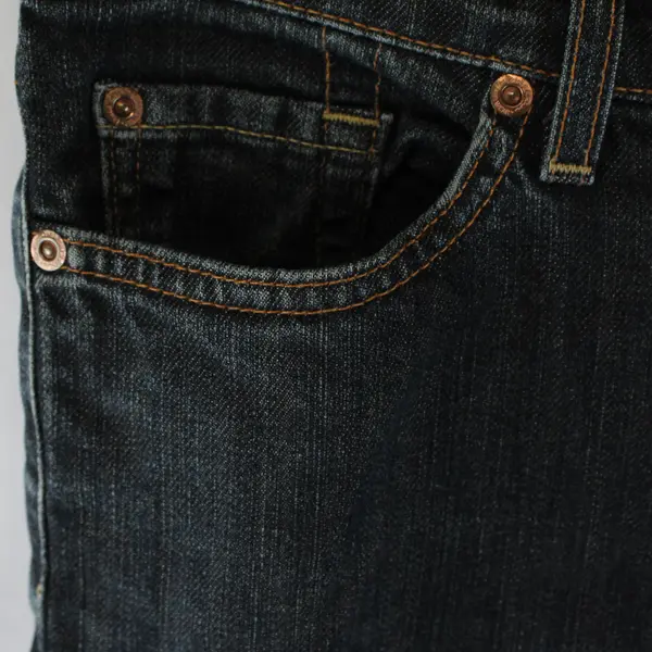 David Khan Women's 4 (30x34) Dark Wash Straight Leg Denim Jeans