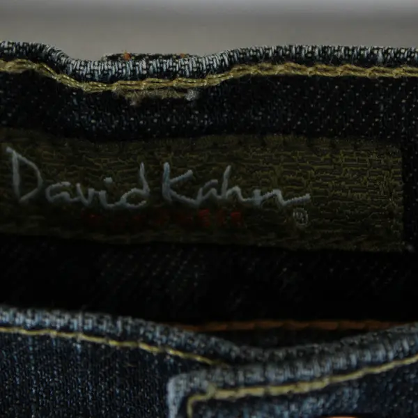 David Khan Women's 4 (30x34) Dark Wash Straight Leg Denim Jeans