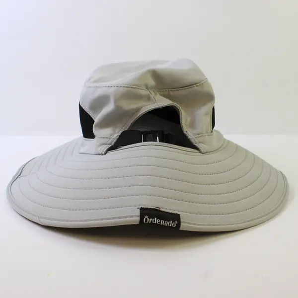 Ordenado Adult Gray Waterproof Sun/UV Protection Bucket Mesh Boonie Hat 