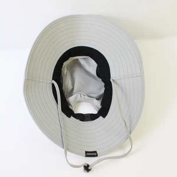 Ordenado Adult Gray Waterproof Sun/UV Protection Bucket Mesh Boonie Hat 