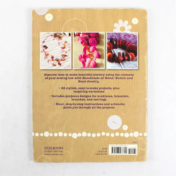 Handmade at Home: Button and Bead Jewelry Deborah Schneebeli-Morrell 2011 PB DJ