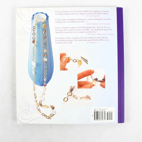 Bejeweled Beautiful Fashion Jewelry To Make Claire Aristides 2007 PB 1st US Ed 
