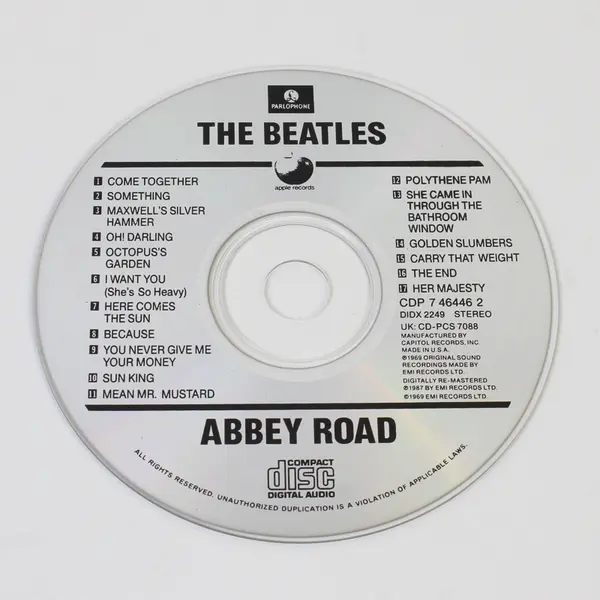 Abbey Road CD 1987, The Beatles