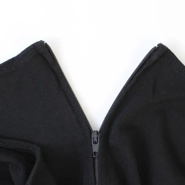 Fashion Nova Women's XS Black Mesh Panels Off The Shoulder Bodycon Dress