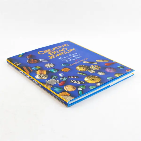 Vintage Creative Bead Jewelry By Carol Taylor 1995 Hardcover Dust Jacket Good