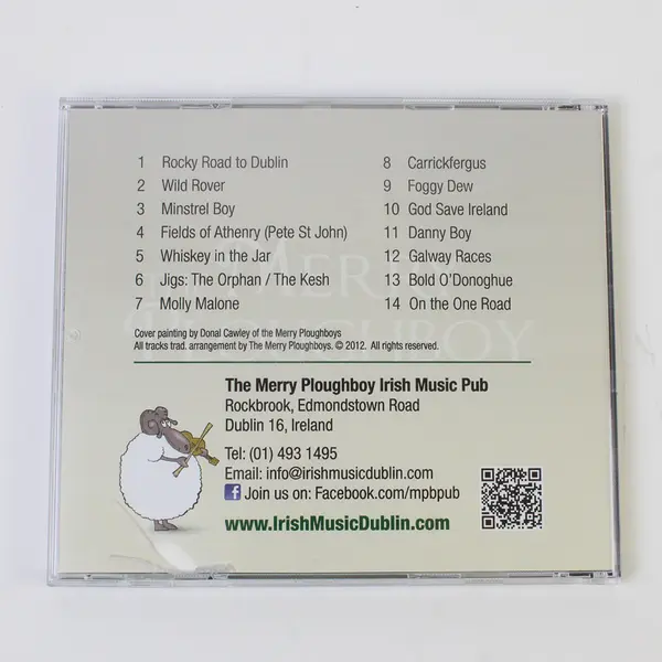 The Merry Ploughboy Traditional Irish Music CD 2012