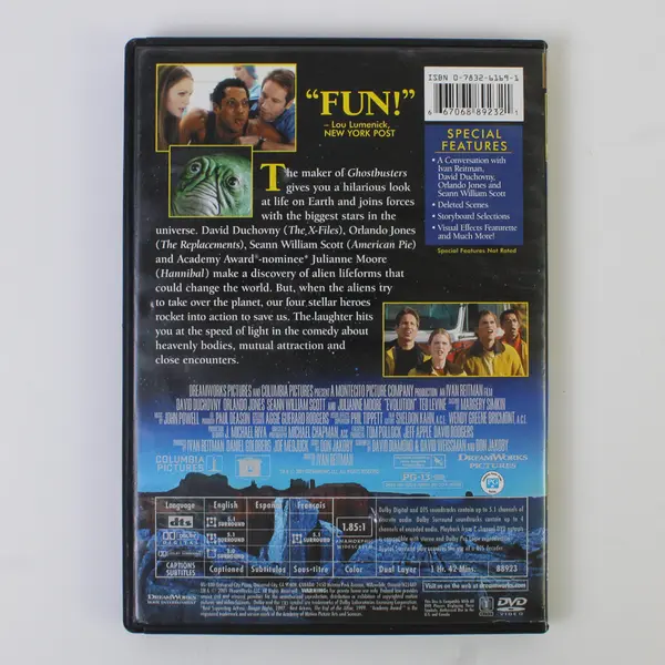 Evolution DVD Movie Widescreen, 2001