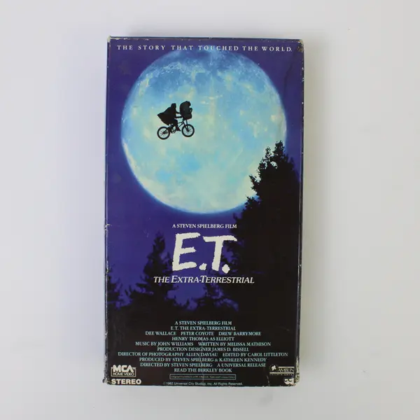 E.T. The Extra-Terrestrial VHS 1982, Spielberg
