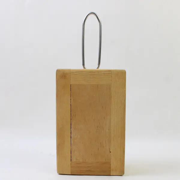 Unbranded Stainless Steel Cheese Grater with Wooden Box