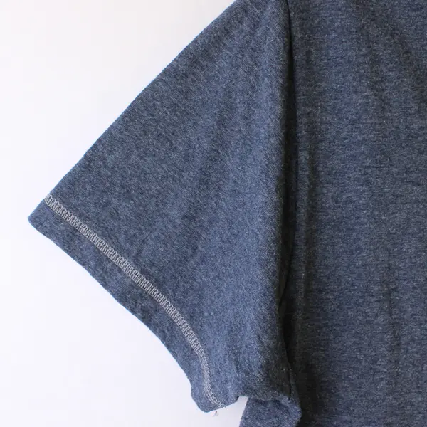 B2 Original Blends Men’s M Blue Heather Tri-Blend V-Neck Short Sleeve T-Shirt