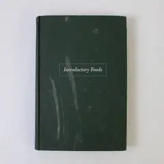 Introductory Foods by Osee Hughes 3rd Edition 5th Printing 1959 Hardcover