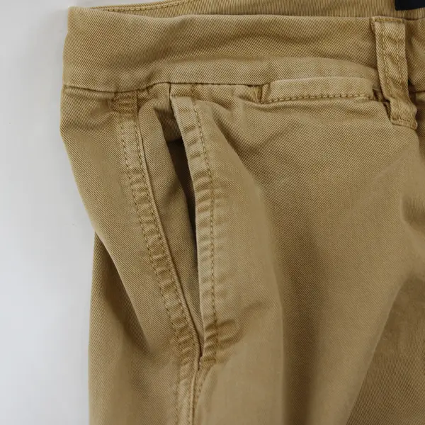 J.Crew Women's 26 Petite Honey Brown Chino Straight-Leg Pants