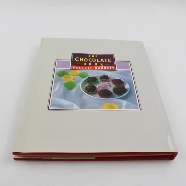 Vintage The Chocolate Book Valerie Barrett 1987 Hardcover Dust Jacket Good
