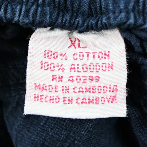 Cappagallo Women's XL Navy Straight Leg Elastic Waist 100% Cotton Casual Pants