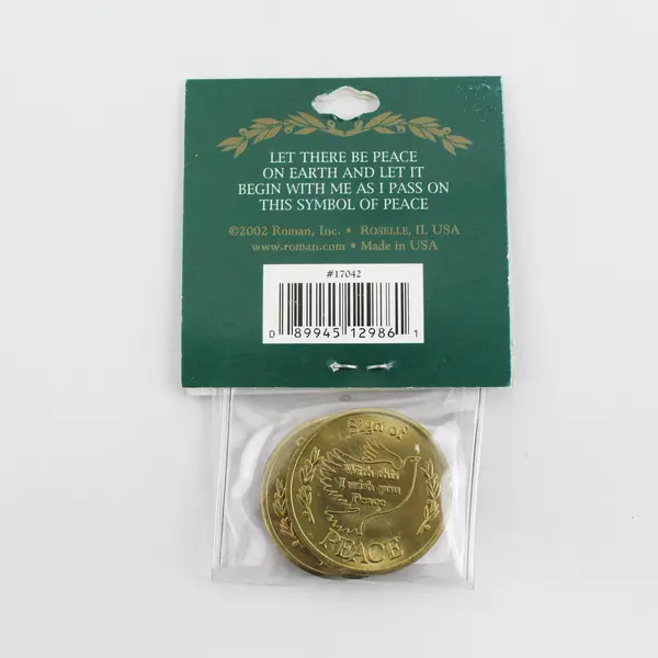 2002 Roman Inc. Token Coin Sign of Peace Pass it On Pack of 4