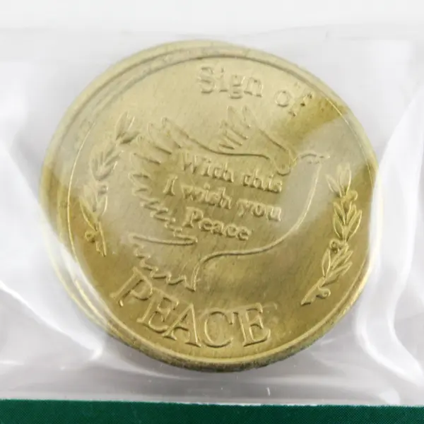 2002 Roman Inc. Token Coin Sign of Peace Pass it On Pack of 4