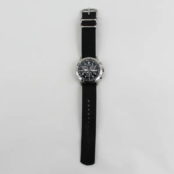 Citizen Chronograph Watch BL5250-02L with Perpetual Calendar Black Nylon Strap