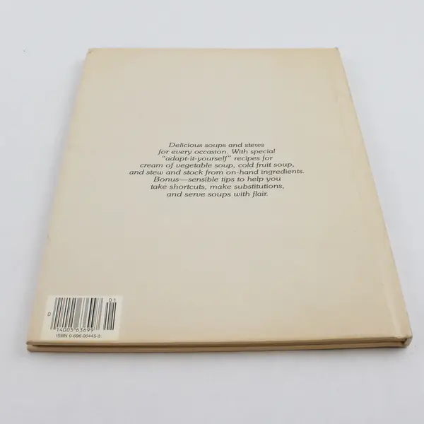 VTG Better Homes and Gardens Soups & Stews Cook Book 1978 HC 1st Edition Good