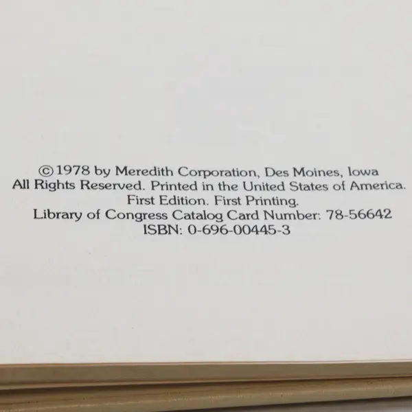 VTG Better Homes and Gardens Soups & Stews Cook Book 1978 HC 1st Edition Good