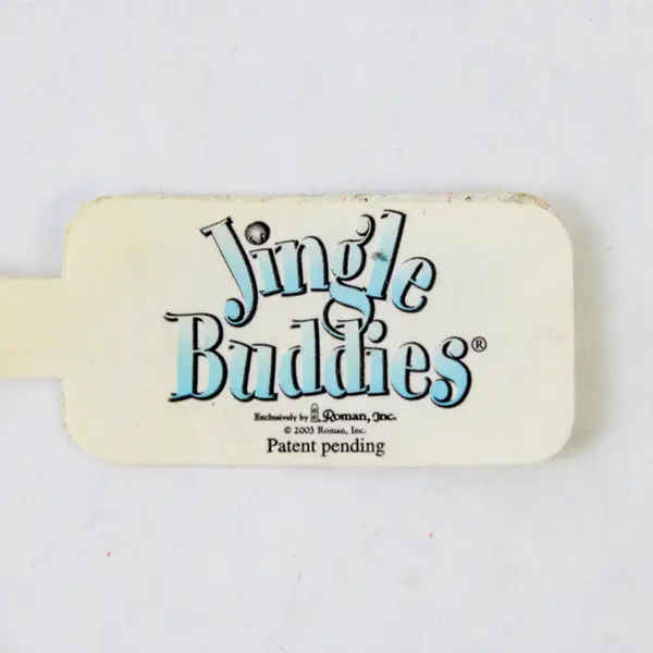 Lot of 4 New Vintage Jingle Bell Snowman Ornaments Happy Birthday Pink & Blue