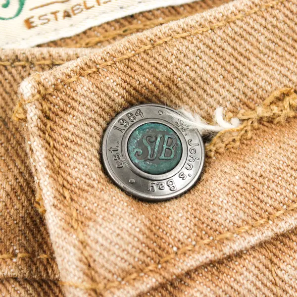 St Johns Bay Women’s 10 (32x34) Honey Brown High Rise Flared Leg Denim Jeans